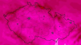 Extrémní vedra v Česku ukončí studená fronta s bouřkami